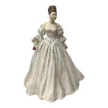 ROYAL WORCESTER, A LARGE LIMITED EDITION (389/7,500) FIGURE Titled ‘Coronation Ball, Christina’. (