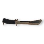 JOSEPH WESTBY SHEFFIELD, A WWII FOLDING MILITARY MACHETE. (39cm) Condition: some light rust