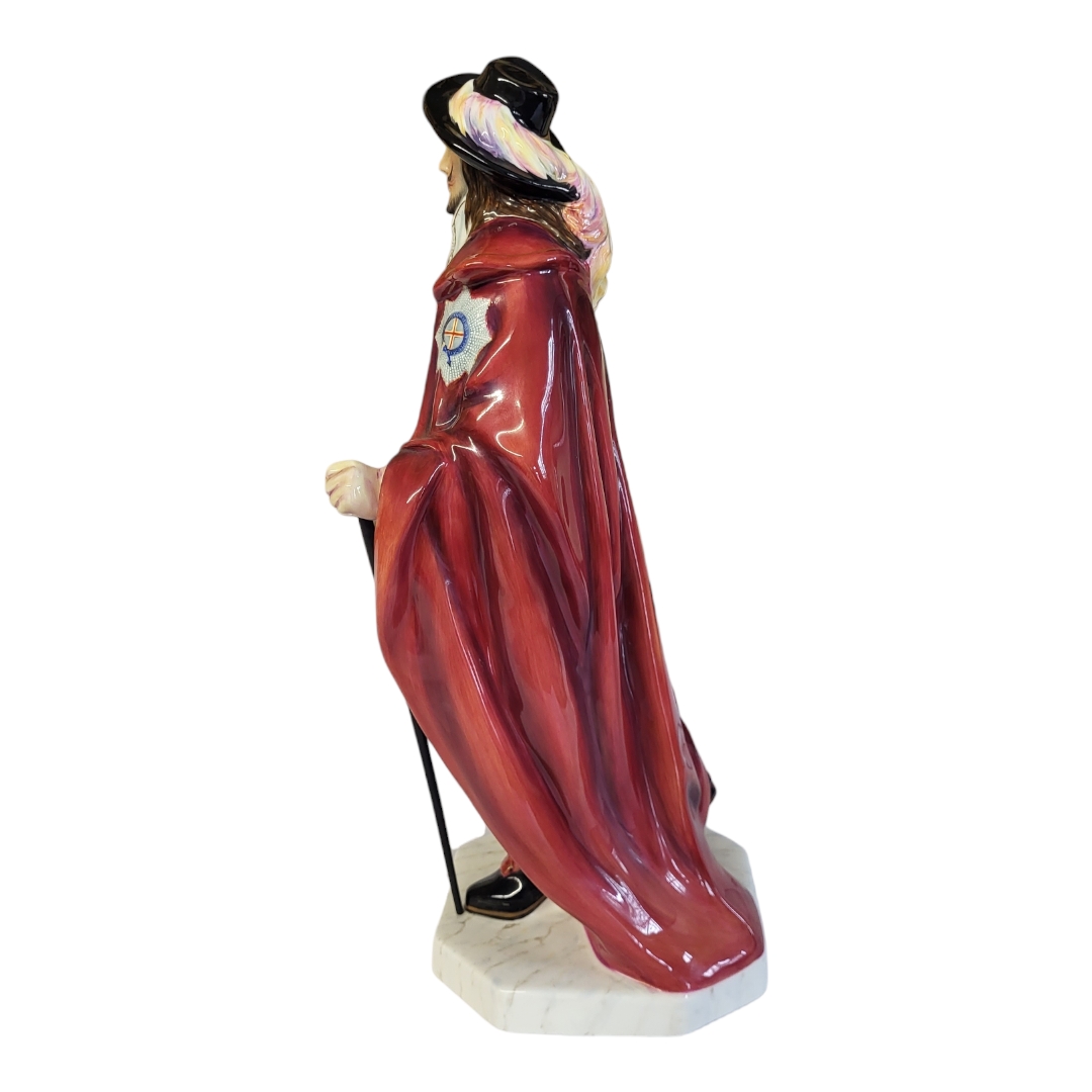 ROYAL DOULTON, A PORCELAIN FIGURE OF KING CHARLES I (HN3459), CIRCA 1992 Firstly designed by C.J. - Image 2 of 4