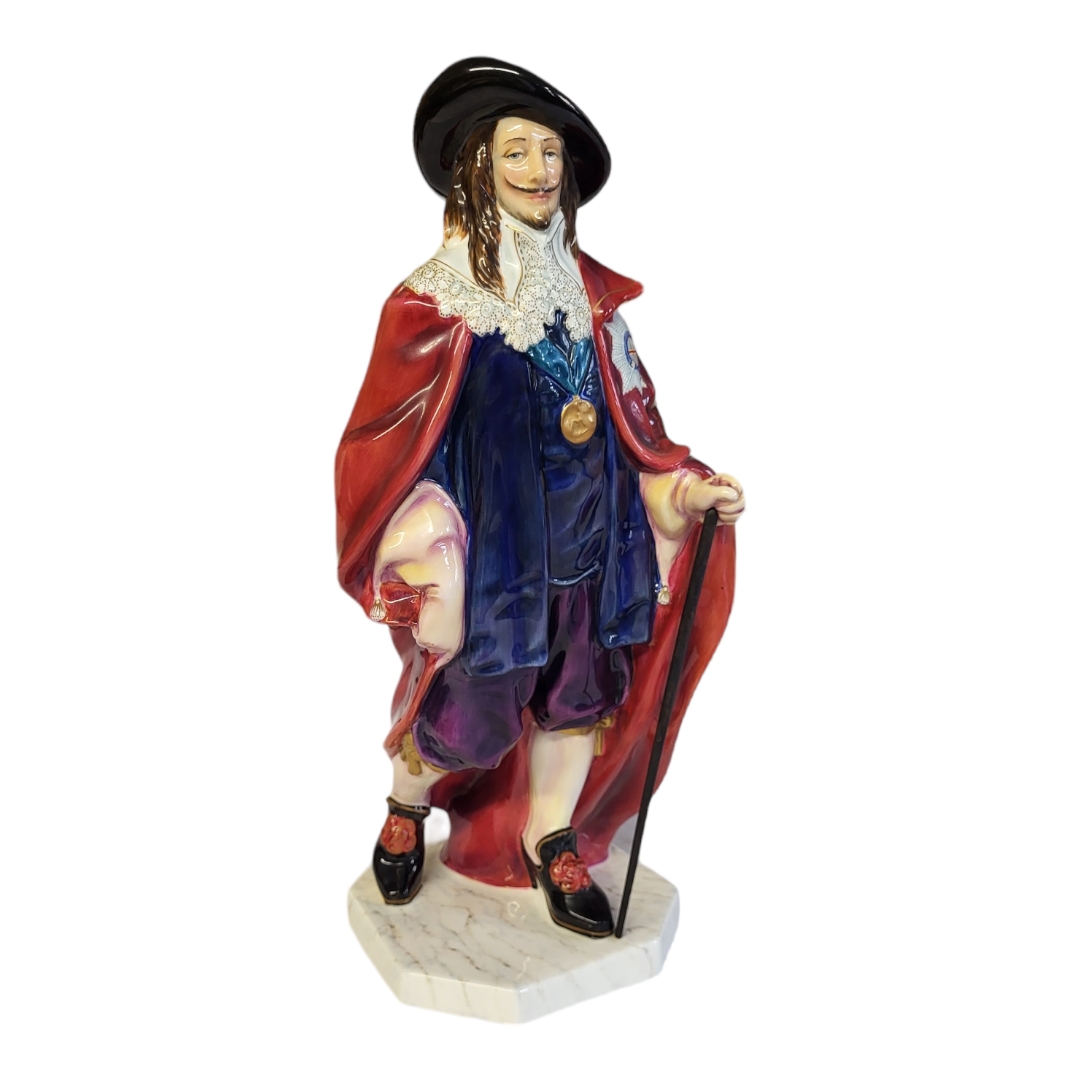 ROYAL DOULTON, A PORCELAIN FIGURE OF KING CHARLES I (HN3459), CIRCA 1992 Firstly designed by C.J.