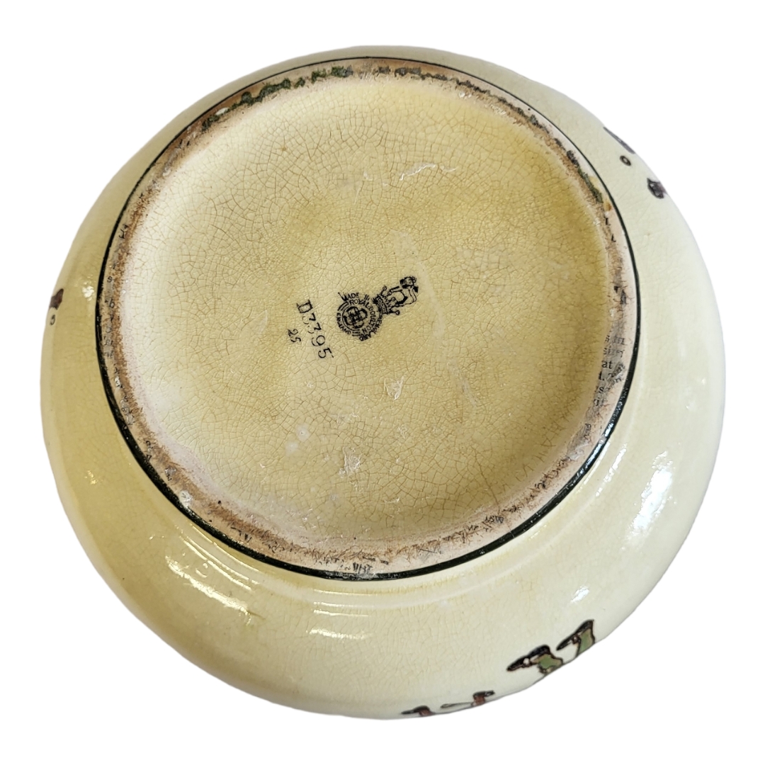 ROYAL DOULTON, AN EARLY 20TH CENTURY GOLFING CROMBIE SERIES WARE JARDINIÈRE, CIRCA 1925 A Royal - Image 5 of 6