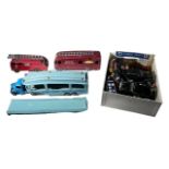 A COLLECTION OF DINKY AND CORGI TOYS To include Dinky Pullmore Car Transporter and Ramp, Dinky