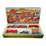 CORGI TOYS GIFT SET NO. 23 CHIPPERFIELDS CIRCUS Comprising a circus crane truck, booking van, two