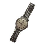 OMEGA, CONSTELLATION, A VINTAGE STAINLESS STEEL GENT’S AUTOMATIC WRISTWATCH Circular silver tone