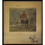 CHARLIE JOHNSON PAYNE (SNAFFLES), 1884 - 1967, AN EARLY 20TH CENTURY HAND COLOURED LITHOGRAPH Titled