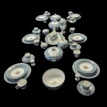 WEDGWOOD, A FINE AND EXTENSIVE BONE CHINA DINNER, TEA AND COFFEE SERVICE Florentine pattern W2714,