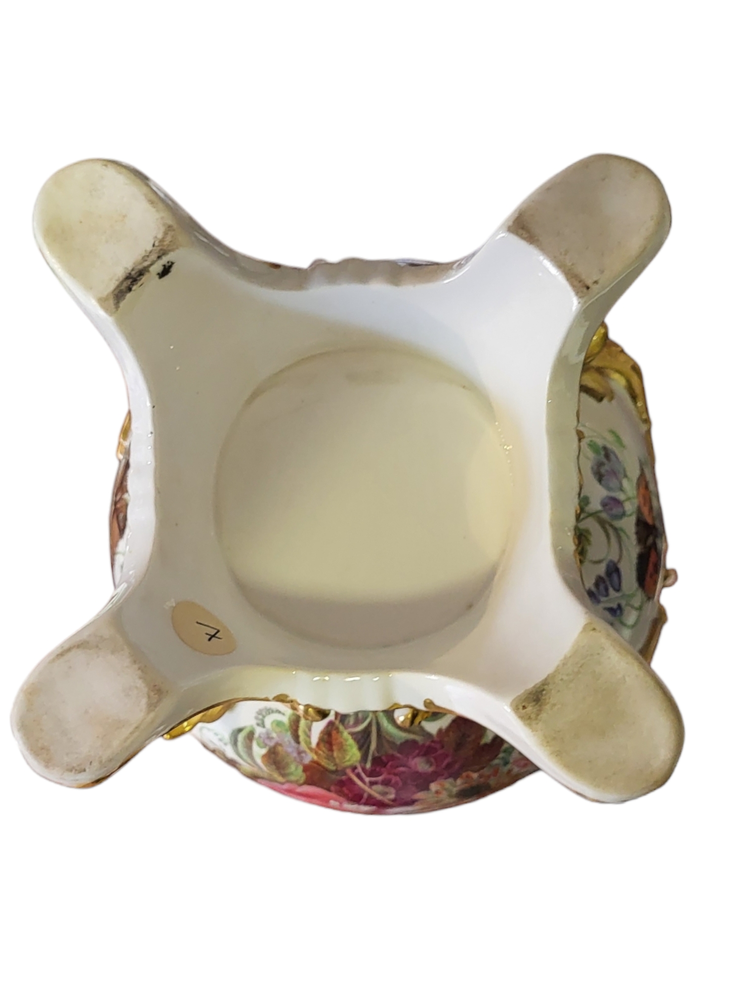 A FINE LATE 19TH CENTURY STAFFORDSHIRE STYLE ROCOCO MOULDED CONTINENTAL PORCELAIN POTPOURRI VASE AND - Image 7 of 7