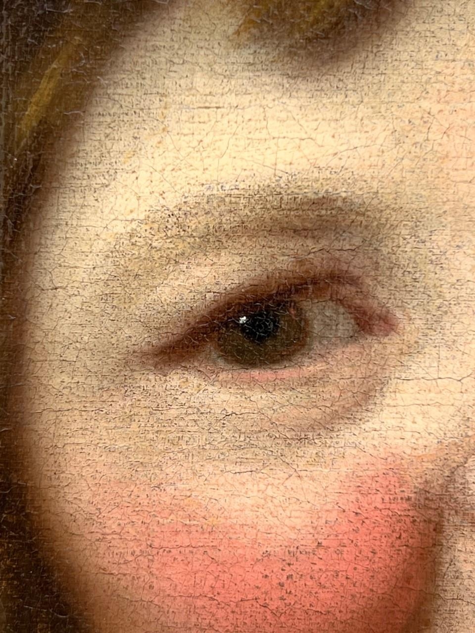 ATTRIBUTED TO JACOB VAN LOO, SLUIS, 1614 - 1670, PARIS, A 17TH CENTURY OIL ON CANVAS Portrait of a - Image 6 of 13