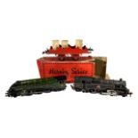 A COLLECTION OF THREE HORNBY 00 GAUGE LOCOMOTIVE TRAINS.