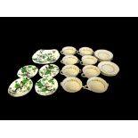 A SET OF EIGHT ROYAL DOULTON FINE BONE CHINA Twin handled soup bowls, in ‘Fairfax’ pattern, with