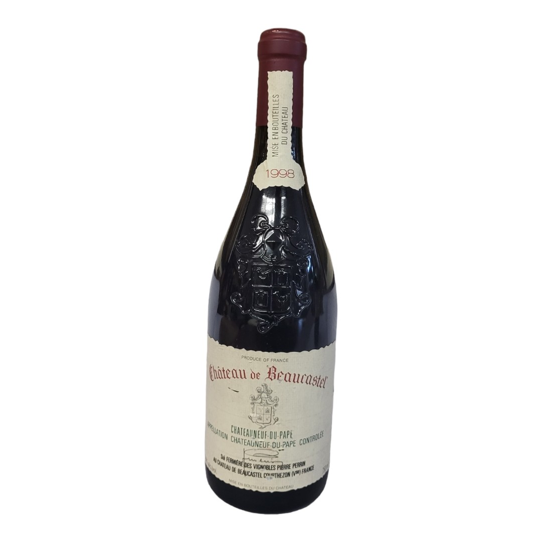 CHATEAU DE BEAUCASTEL CH TEAUNEUF-DU-PAPE, 1998.