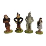 ROYAL DOULTON, A SET OF LIMITED EDITION 'WIZARD OF OZ' PORCELAIN FIGURINES Limited edition of