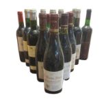 A COLLECTION OF SIXTEEN BOTTLES OF VARIOUS RED WINES, To include 5 x Châteauneuf du papes 5 x