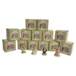 ROYAL DOULTON, A COLLECTION THIRTEEN OF BRAMBLY HEDGE PORCELAIN FIGURINES Comprising ‘Mr