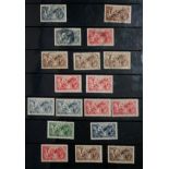 GB HIGH VALUE SEAHORSES, 1913 - 1934, MINT AND USED INCLUDING £1 MINT.
