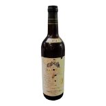 BRUNO GIACOSA, BAROLO, A VINTAGE BOTTLE OF WINE, DATED 1974 With white label no 5969, 750cl