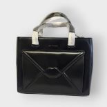 LULU GUINNESS, A MEDIUM POLISHED LEATHER LIPS LOUISE HANDBAG Bearing original tag and with dust bag.