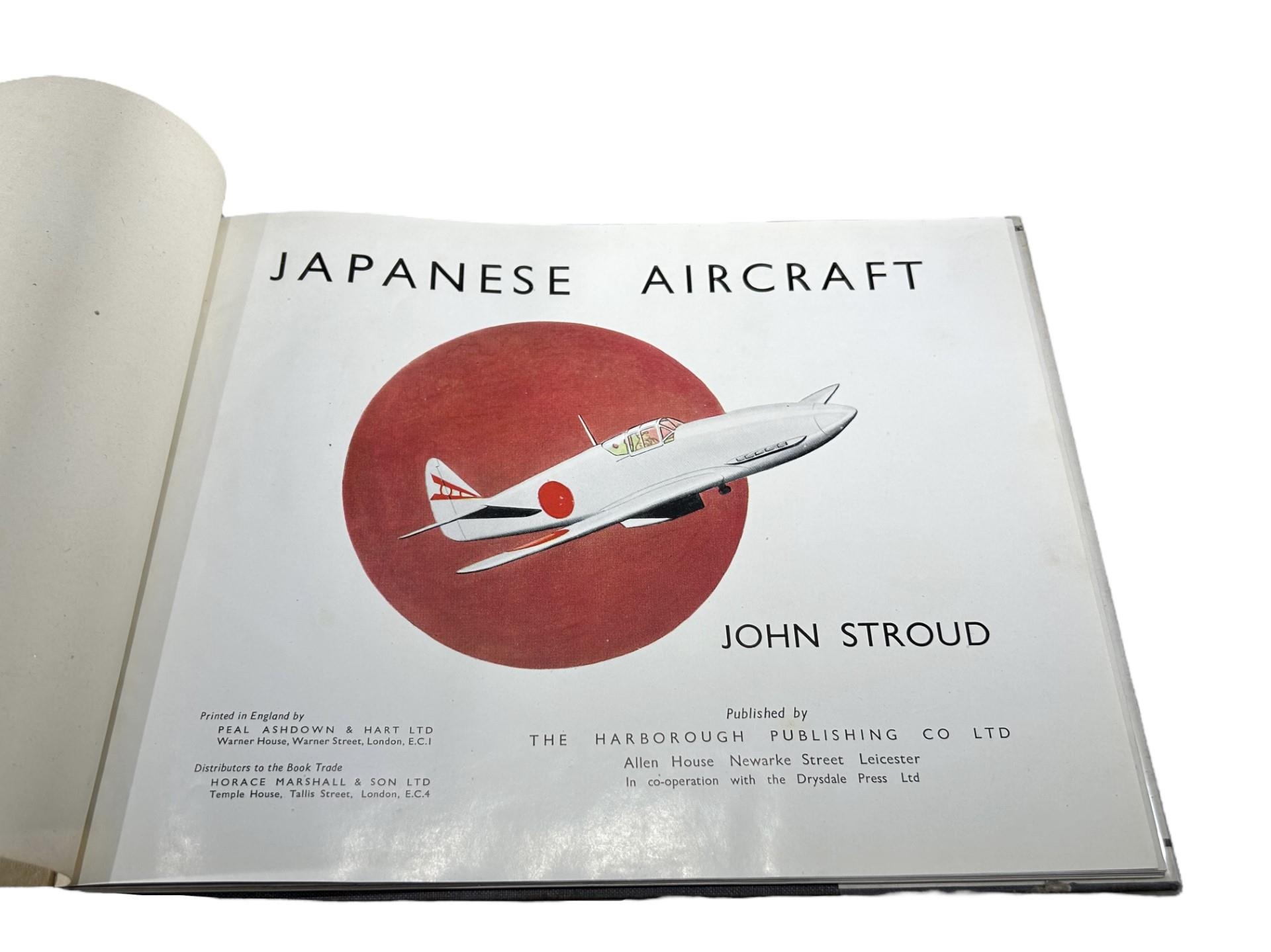 AVIATION INTEREST. A 1945 JAPANESE AIRCRAFT BOOK BY JOHN STROUD. PUBLISHED BY THE HARBOROUGH - Bild 2 aus 4
