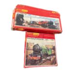 A COLLECTION OF HORNBY LOCOMOTIVE ITEMS TO INCLUDE R. 506 FREIGHT SET, RS. 608 FLYING SCOTSMAN