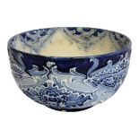 WILLIAM MOORCROFT-MACINTYRE, FLORIAN WARE POTTERY BOWL, CIRCA 1900 - 1904, AN EARLY 20TH CENTURY