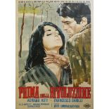 A LARGE VINTAGE ITALIAN CINEMA POSTER Titled ‘Prima Della Rivoluzione (before the revolution),