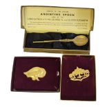 REPLICA OF ANOINTING SPOON USED AT THE CORONATION OF KING GEORGE VI AND QUEEN ELIZABETH The original