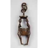 AN UNUSUAL LATE 19TH/EARLY 20TH CENTURY AFRICAN TRIBAL ART CEREMONIAL MARRIAGE SCULPTURE HANGING