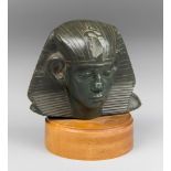 1:1 SCALE REPLICA OF SHELLY LIMESTONE STATUE OF AMENEMHAT III. Inscribed ‘Fitzwilliam’ with