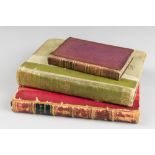 THREE ANTIQUE NATURAL HISTORY BOOKS COMPRISING OF THE NATURAL HISTORY OF INSECTS VOLUME 1, C1829, MY