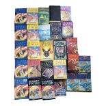 HARRY POTTER, A COLLECTION OF FIRST EDITION HARDBACK BOOKS Comprising five 'Harry Potter and Half