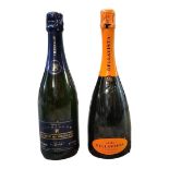 TWO BOTTLES VINTAGE CHAMPAGNE Comprising Bellavista Alma Franciacorta Cuvée Brut and Comte De