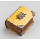 A SILVER MOUNTED MINIATURE PRAYER BOOK, ‘THE BOOK OF COMMON PRAYER, AND ADMINISTRATION OF THE HOLY
