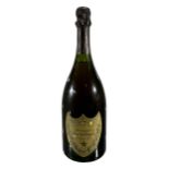 DOM PÉRIGNON, A VINTAGE 1975 BOTTLE OF CHAMPAGNE.