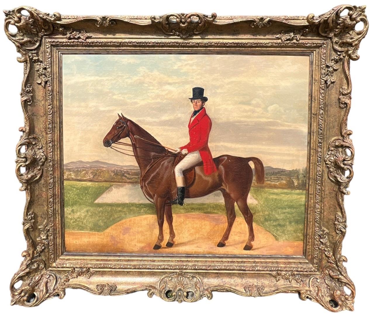 ATTRIBUTED TO EDMUND WARD GILL, FL 1843 - 1868, A 19TH CENTURY OIL ON CANVAS Portrait of a - Bild 2 aus 5