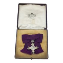 SILVER GARRARD & CO. LTD, A CASED MEMBER OF THE MOST EXCELLENT BRITISH EMPIRE (MBE) MEDAL