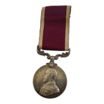 SILVER GEORGE V WAR MEDAL, INSCRIBED ‘FOR LONG SERVICE AND GOOD CONDUCT’ ON THE REVERSE, 1930-6.