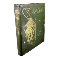 WASHINGTON IRVING, ILLUSTRATED BY ARTHUR RACKHAM. RIP VAN WINKLE BOOK, 2ND IMPRESSION, 1905