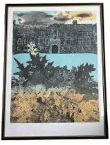 WALTER HOYLE, 1922 - 2000, LIMITED EDITION (147/200) ETCHING St. Catharine’s College, signed,