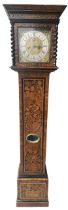 JOSEPH WINDMILLS, A FINE LATE 17TH CENTURY WALNUT MARQUETRY LONGCASE CLOCK With 11" gilt brass and