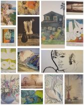 A COLLECTION OF MODERN 20TH CENTURY SIGNED PRINTS Artists include Cherry Reynolds, P.B. Slade and