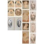 A COLLECTION OF 20TH CENTURY SIGNED FRENCH PRINTS AFTER LOUIS ICART Quantity 35.
