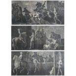 GEORG PHILIPP RUGENDAS I, 1666 - 1742, C1705/1710, MEZZOTINT ON LAID PAPER Horse/battle scenes,