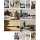 A COLLECTION OF EARLY 20TH CENTURY ETCHINGS Artists include Jack Copeland, Edward Cherry,