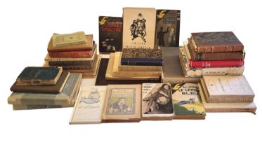 THREE BOXES OF FRENCH BOOKS Majority of which are signed and/or Limited Edition, includes works by