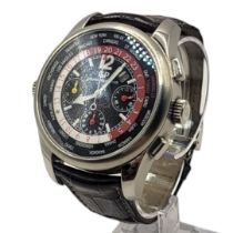 GIRARD PERREGAUX POUR FERRARI,A STAINLESS STEEL CHRONOGRAPH GENT’S WRISTWATCH Model number F2003 -