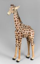 A 6FT BABY GIRAFFE MODEL. Robust fibreglass and resin. For indoor or outdoor use.