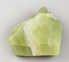 A NEW JADE FREEFORM 1.8kg (h 17.5cm x w 16cm x d 6cm)