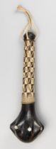 A RARE 20TH CENTURY SOLOMON ISLANDS THROWING WAR CLUB. Provenance: Private English collection,