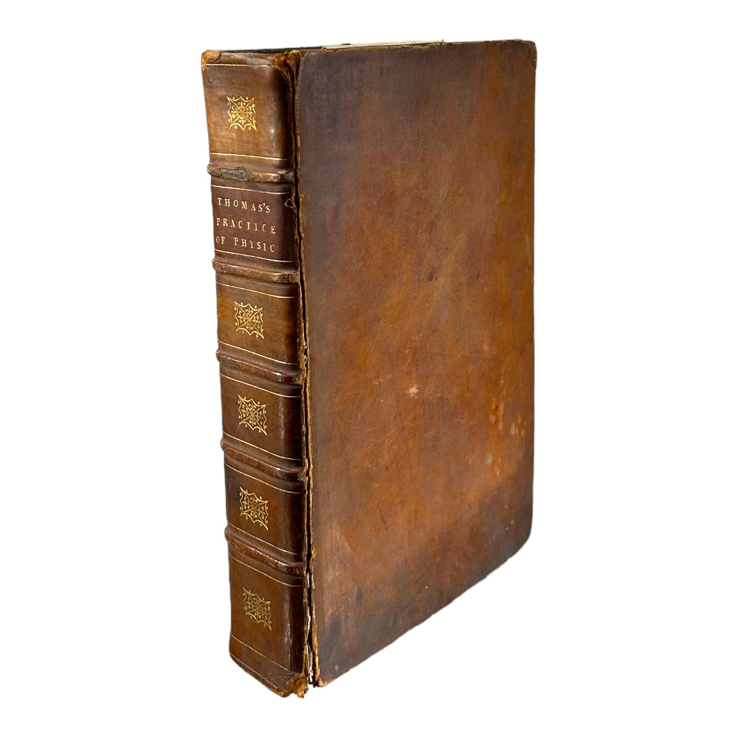 ROBERT THOMAS, M. D. EARLY 19TH CENTURY BOOK TITLED: THE MODERN PRACTICE OF PHYSIC, FOURTH