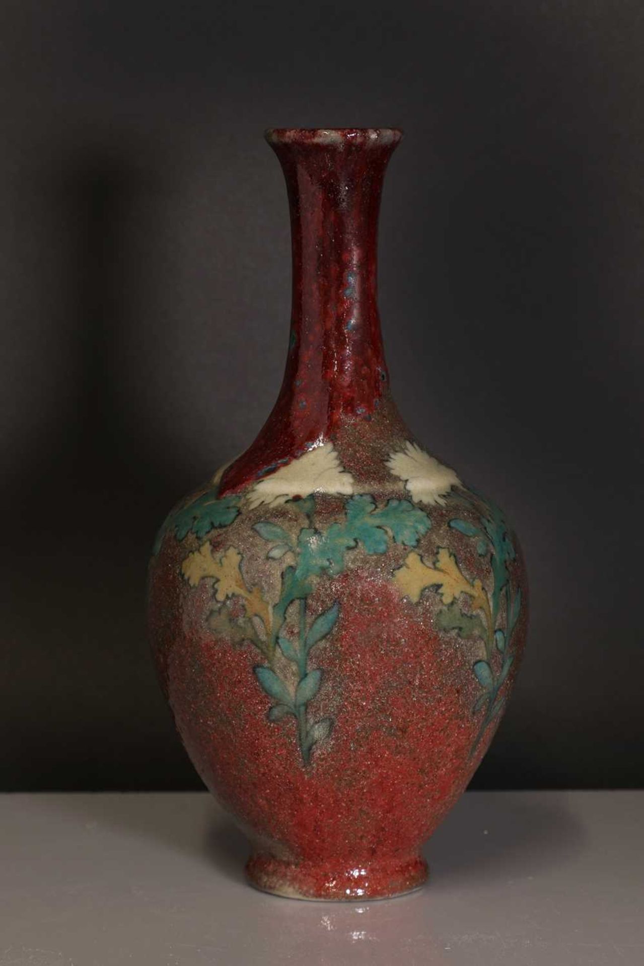 A Sèvres glazed stoneware vase,